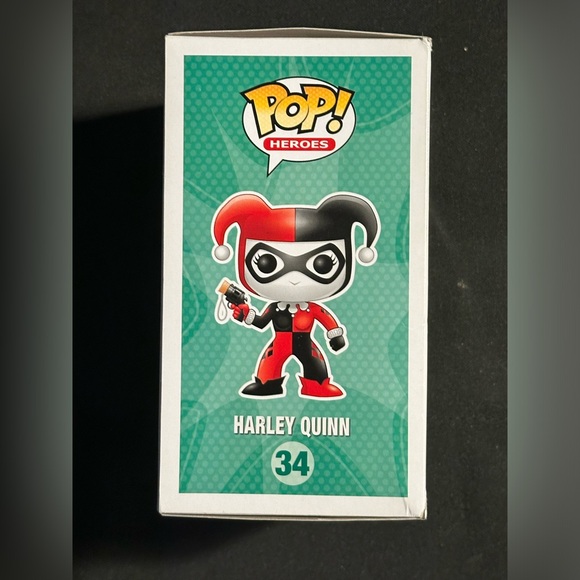 NIB # 34 Harley Quinn Funko Pop Heroes - Picture 4 of 5
